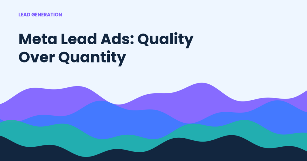 Abstract illustration of a funnel filtering leads into a smaller set of qualified ones